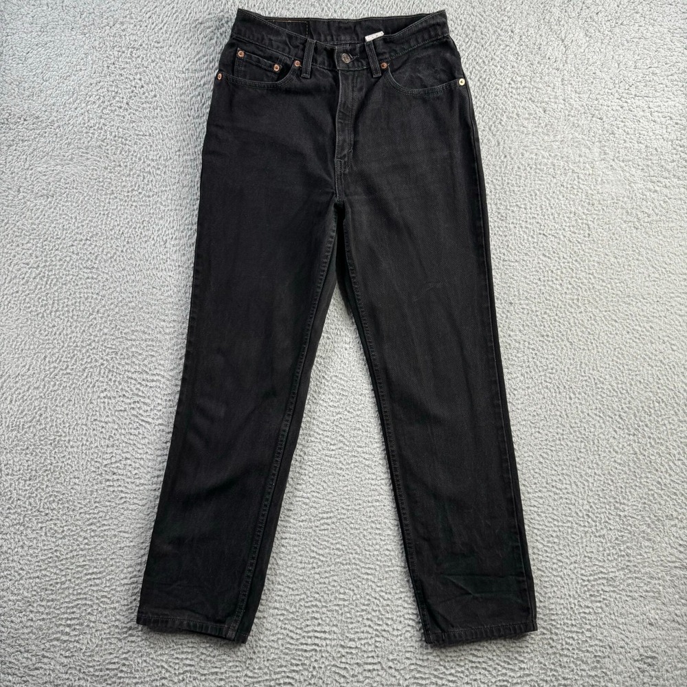 Vintage Levis Jeans Womens 9 JR (Fits 29x28) Blue 512 Slim Straight 90s Y2K Mom